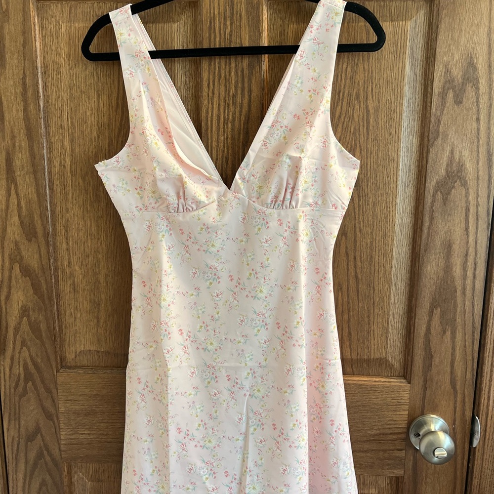 Catalina Light Pink Floral Chemise